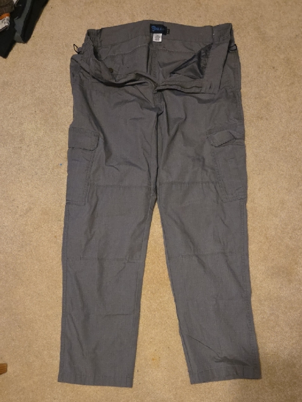 Galls Bdu Gray Cargo Pants - Utility Style